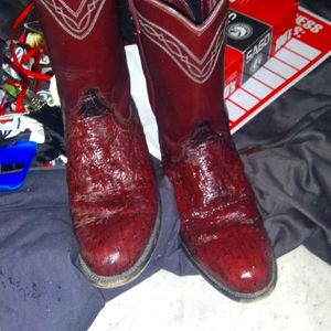 Womans alligator justin boots size 7B